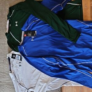 3 pack Mens XL Under Armour Compression shirts
